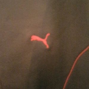 Puma jacket eggplant color htpink lines